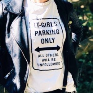 Zara Graphic White Tee